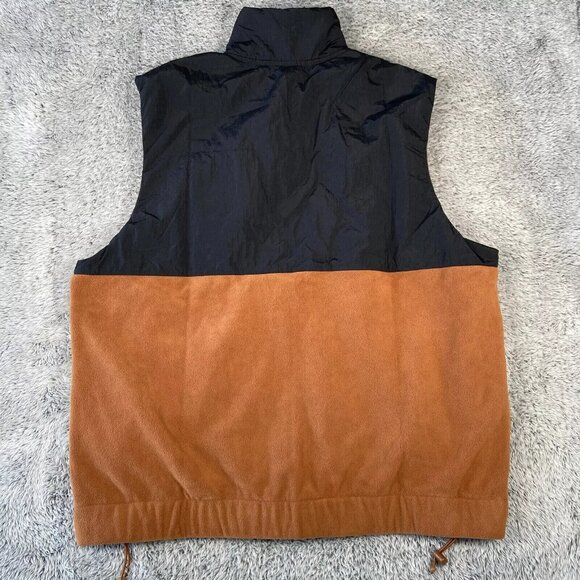 Air Jordan Essentials Winter Vest Size Medium Men Black Brown FD8628-281 - Picture 2 of 7